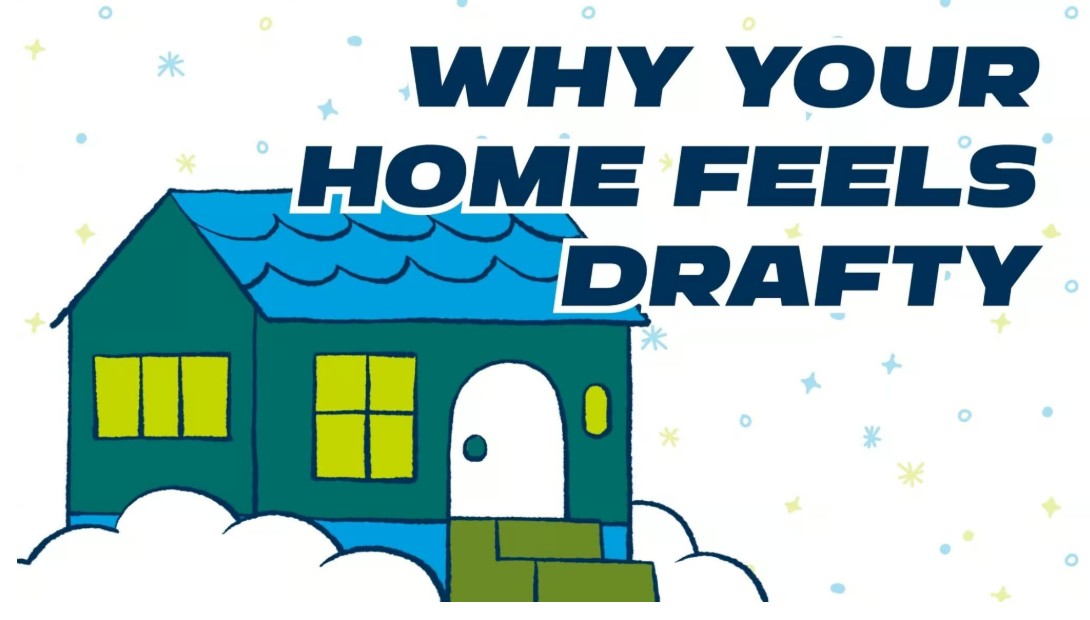 why homes feel drafty winter